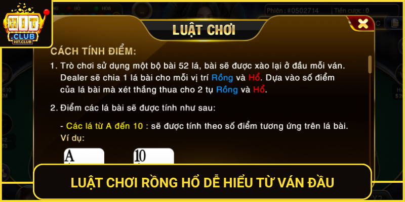 Luat Choi Rong Ho De Hieu Tu Van Dau