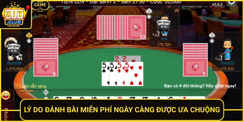 Ly Do Danh Bai Mien Phi Ngay Cang Duoc Ua Chuong