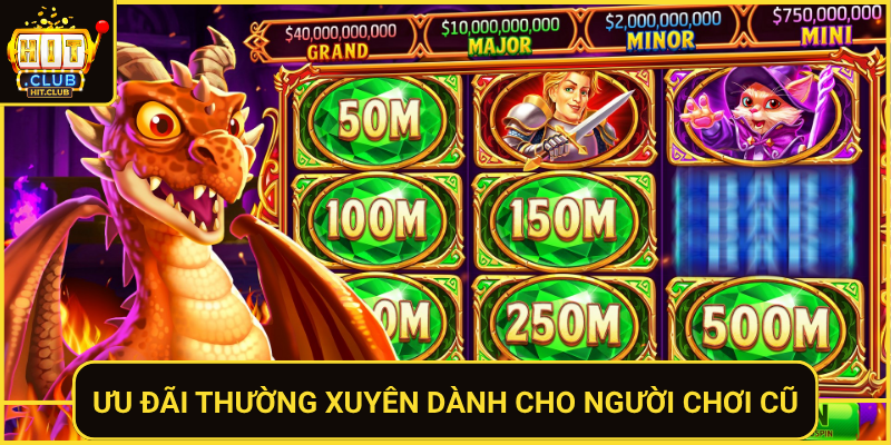 Uu Dai Thuong Xuyen Danh Cho Nguoi Choi Cu